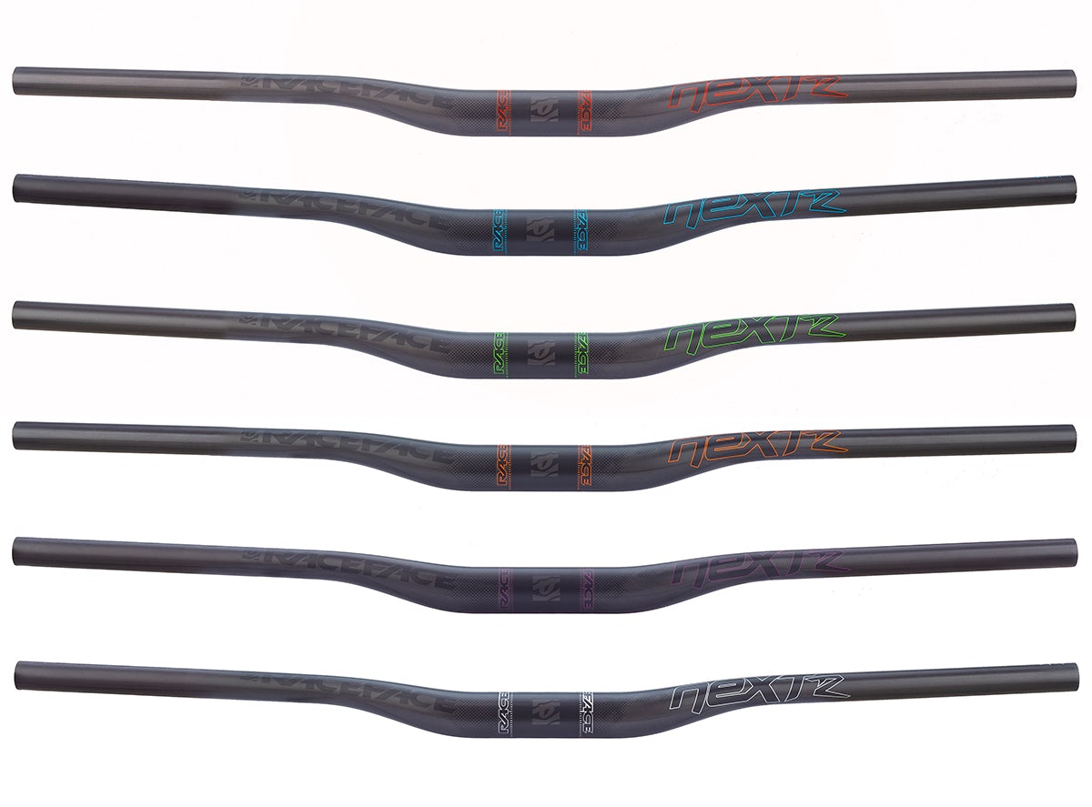 Race Face Next R 35 Riser Handlebar - Carbon-Green