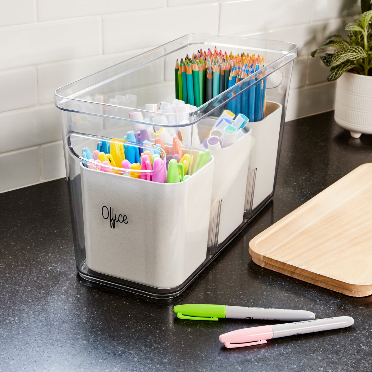 Rosanna Pansino x iDesign Bin with Removable Dividers