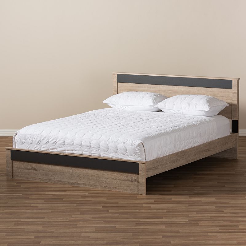 Baxton Studio Jamie Queen Platform Bed