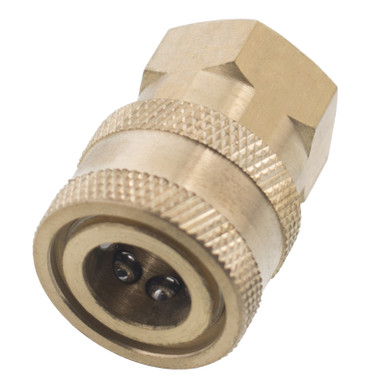 80 Erie Tools 1/4 FPT Female Brass Socket Quick Connect Coupler