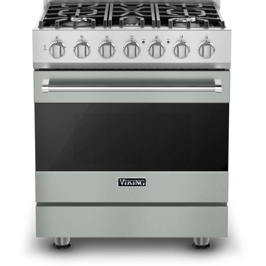 Viking 30-inch Freestanding Gas Range with ProFlow Convection Baffle RVGR3302-5BAG