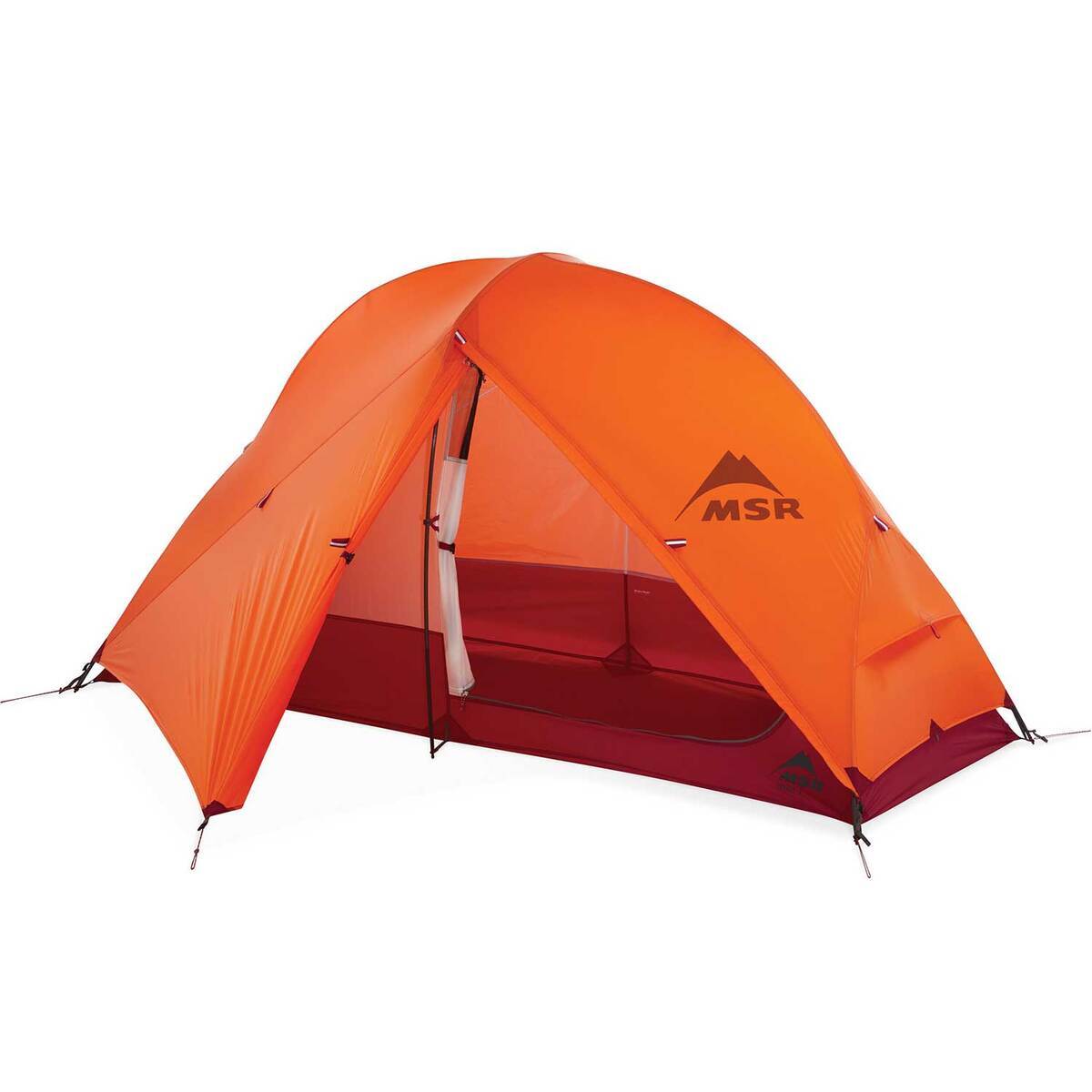 MSR Access 1 Ultralight 1Person Backpacking Tent  Orange