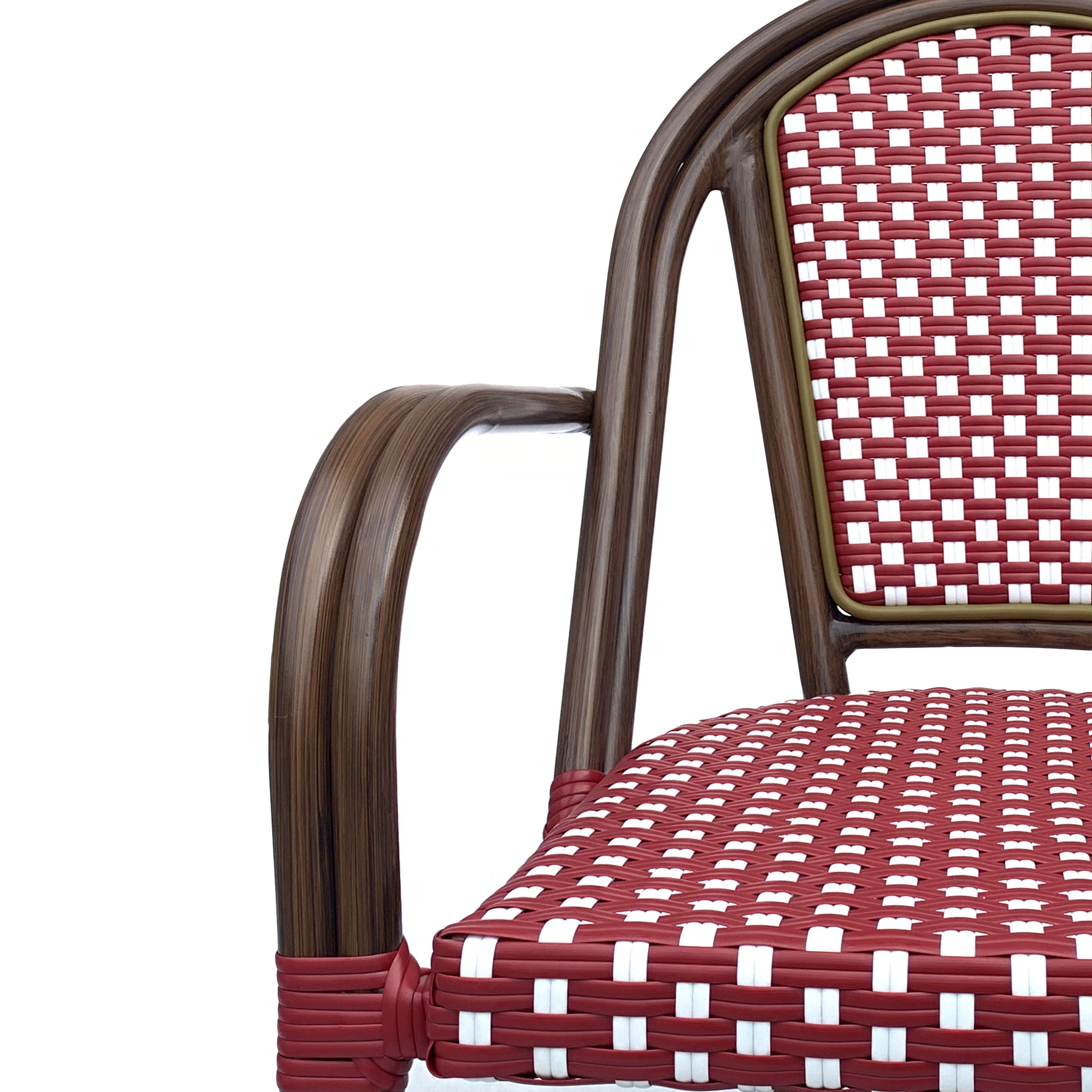 Symonds Outdoor French Bistro Chairs, Set of 2