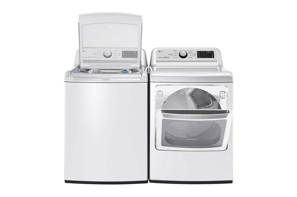 Lg WT7300CW 5.0 Cu.Ft. Smart Wi-Fi Enabled Top Load Washer With Turbowash3D™ Technology