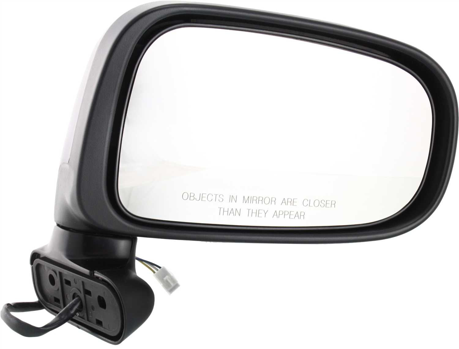 Mirror Compatible With 1991-1997 Toyota Previa Right Passenger Side Textured Black Kool-Vue