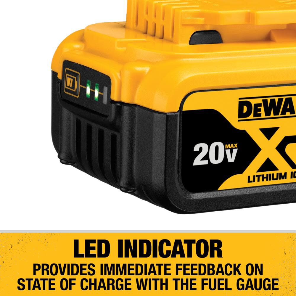 DEWALT 20V MAX 5.0 Ah Battery Charger Kit with Bag DCB205CK from DEWALT