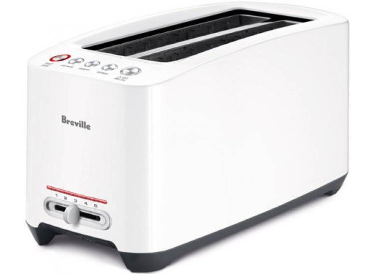 Breville Lift And Look White 4-Slice Toaster