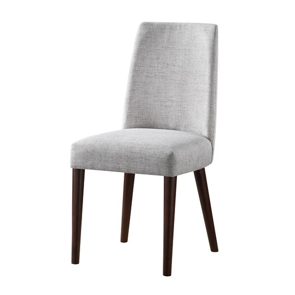 Dining Chairs Fabric Upholstered Kitchen Side Chair W/ Solid Wood Legs