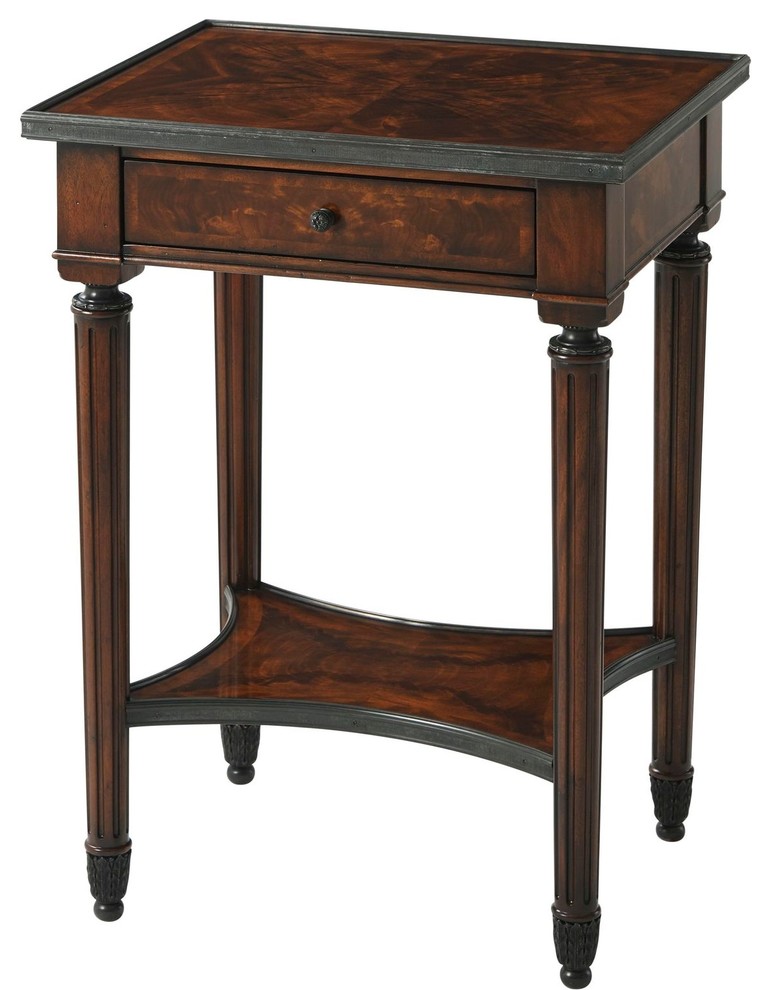 Theodore Alexander A Rural Rectory Accent Table   Traditional   Side Tables And End Tables   by Unlimited Furniture Group  Houzz