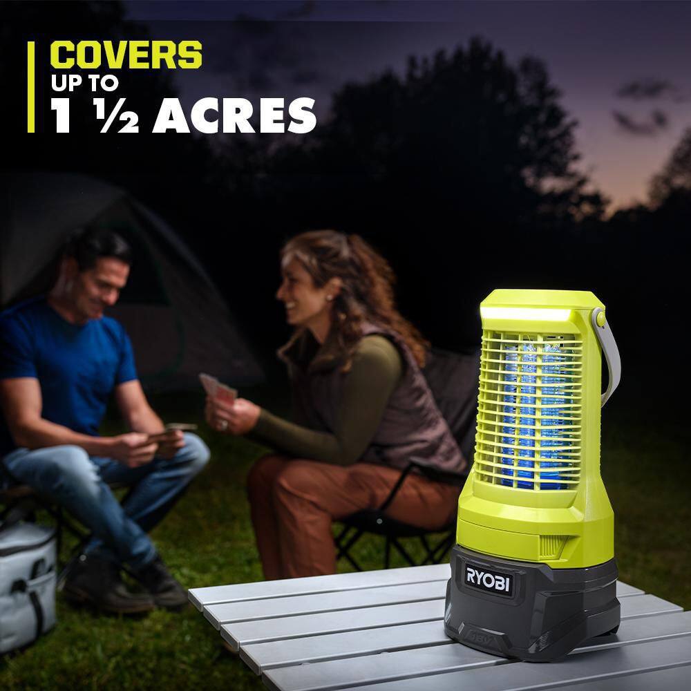 RYOBI ONE+ 18-Volt Cordless Bug Zapper with 2.0 Ah Battery and Charger P29140