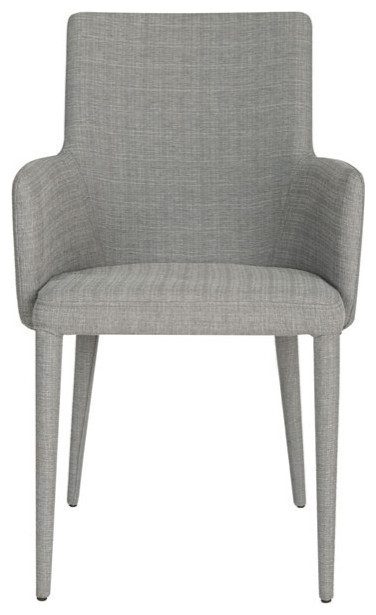 Amber Arm Chair  Gray   Midcentury   Dining Chairs   by Rustic Home Furniture Deco  Houzz