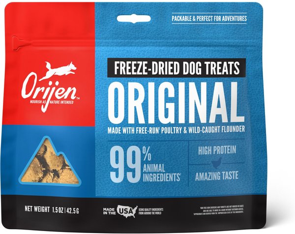 ORIJEN Original Grain-Free Freeze-Dried Dog Treats