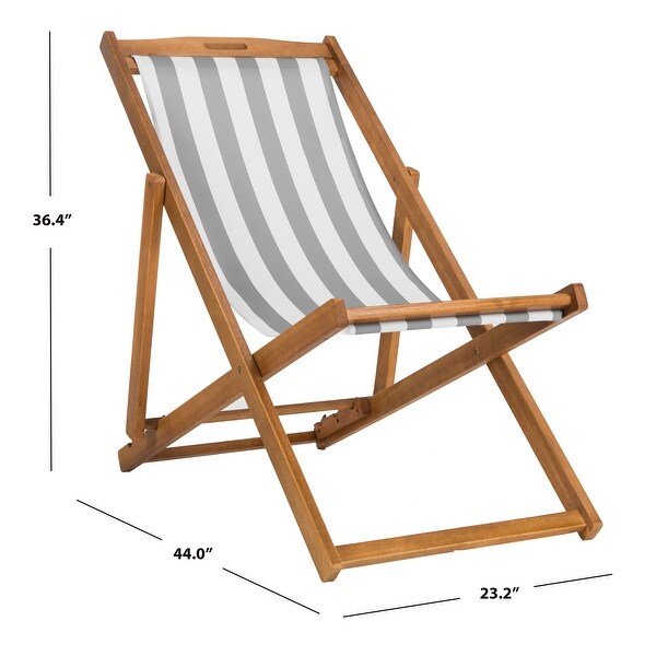 SAFAVIEH Outdoor Living Loren Foldable Sling Chair