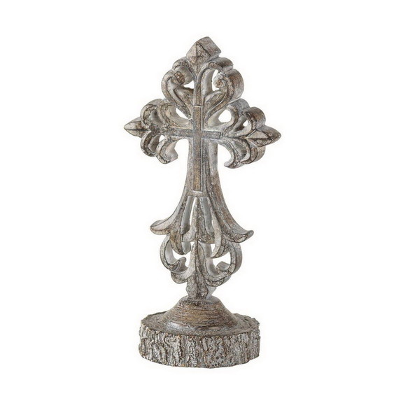 Dicksons TTCR 336 Crs Ttop Antique Wood Tone Cross...