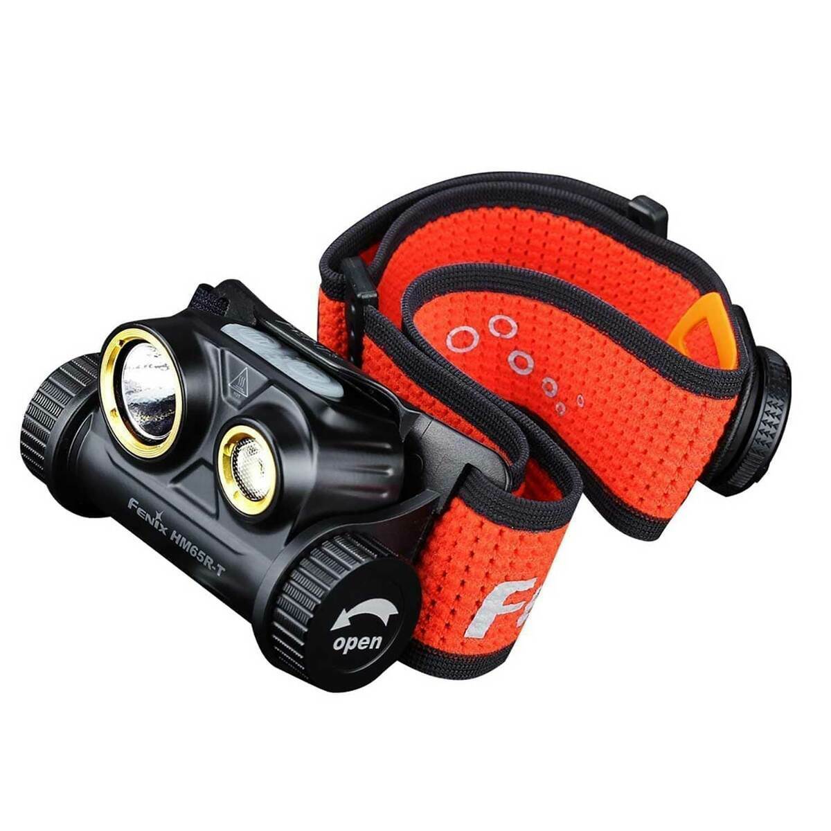 Fenix HM65RT Rechargeable 1500 Lumen Headlamp  Orange