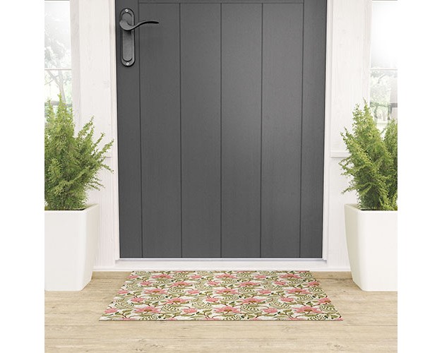 Avenie Cottage Garden Ii Welcome Mat Society6