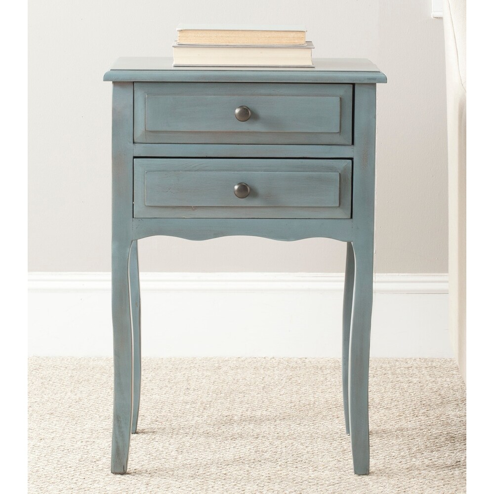 SAFAVIEH Lori Blue/ Grey Accent Table   18.1\