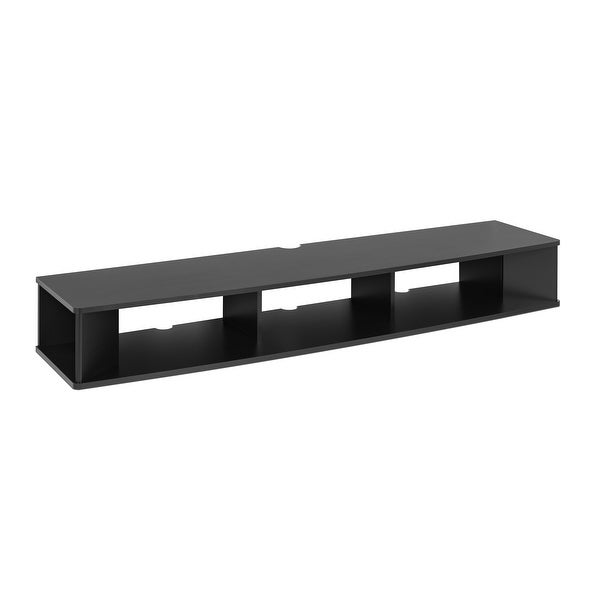 Prepac 70 inch Wide Wall Mounted TV Stand