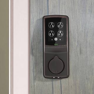 Lockly Secure Pro Venetian Bronze Deadbolt WiFi Smart Lock with 3D Fingerprint Touchscreen Keypad works with Hey GoogleAlexa PGD 728W VB