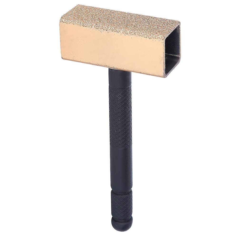 Portable Diamonds Stone Dressers Disc Wheel Abrasive Dressing Tool Black Antislip Handle101302 Large Size