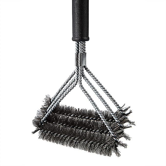 Barbecue Brush - Bbq Grill Cleaning - Barbecues Accessory - Electric， Gas， Charcoal - Stainless Steel