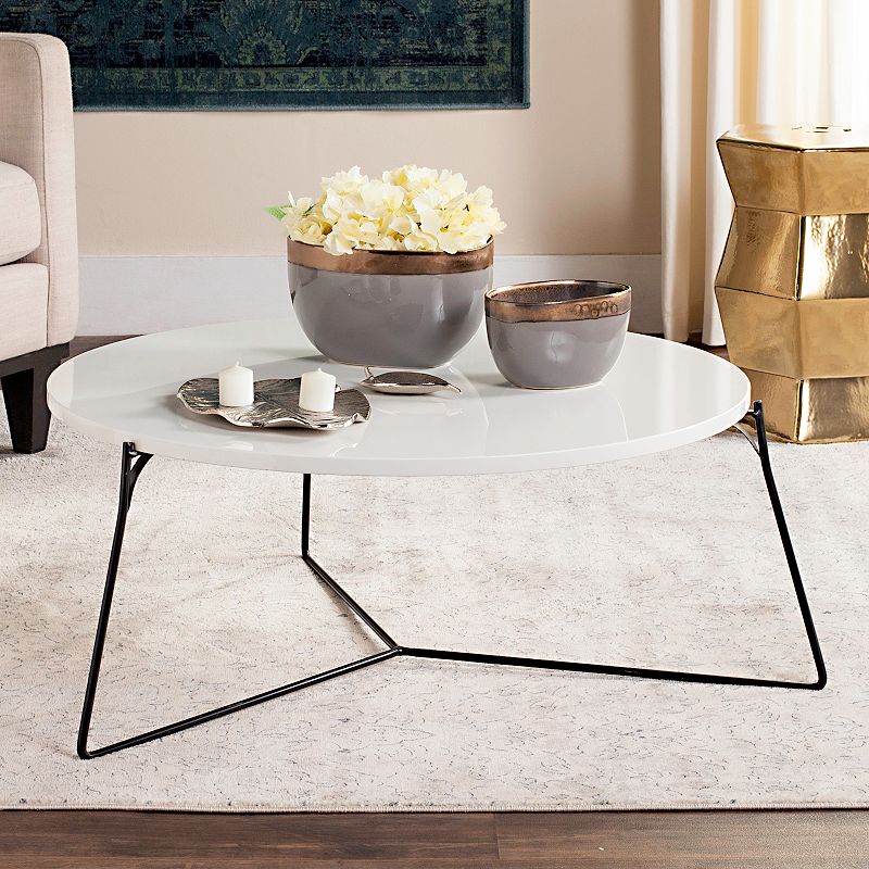 Safavieh Modern Contemporary Round Coffee Table