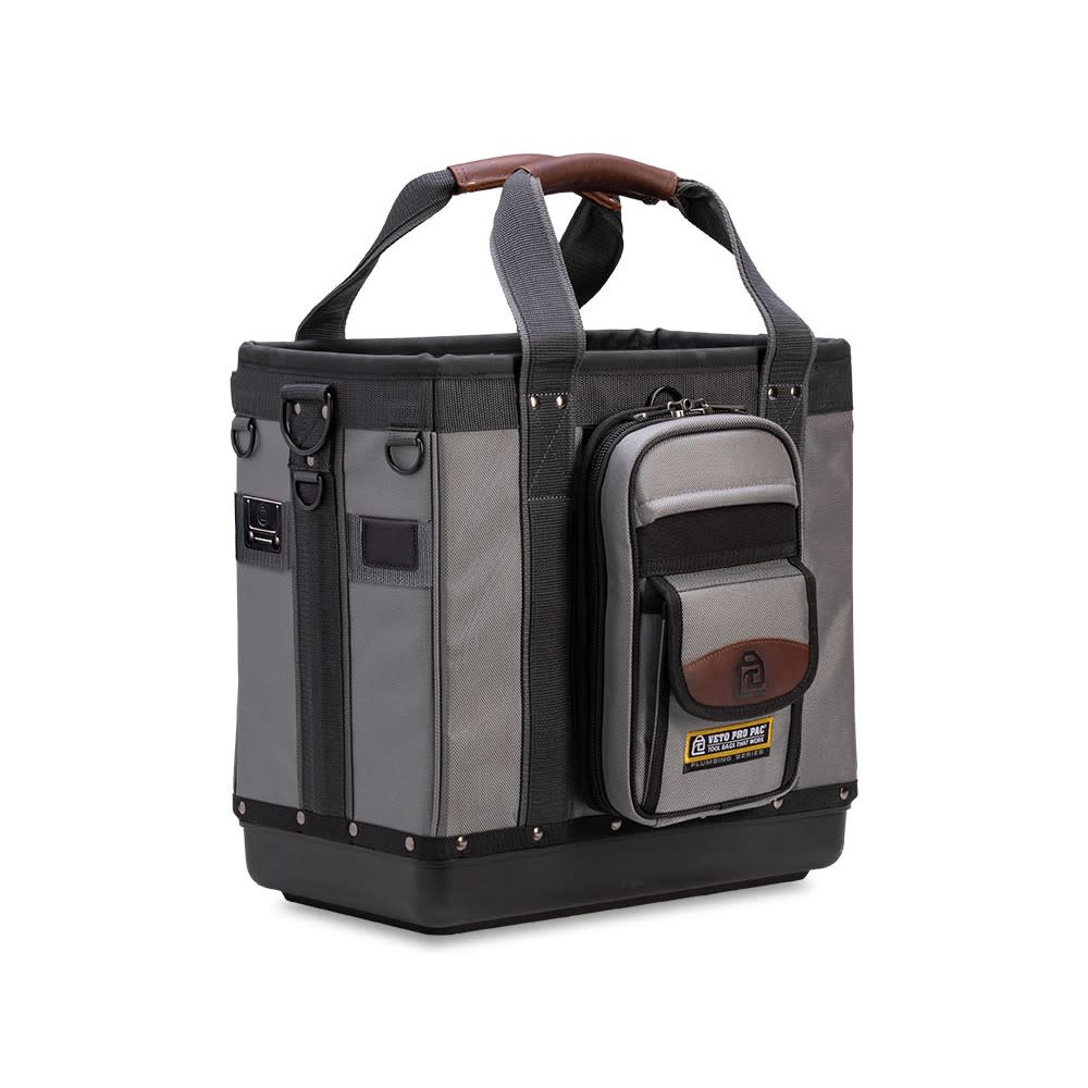 Veto Pro Pac 80 Lbs Open Top Plumbing Bag XL Gray ;