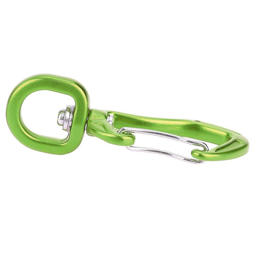 Aluminum Hammock Climbing Safety Buckle Carabiner Quickdraw Quick Hanging Hook(green)