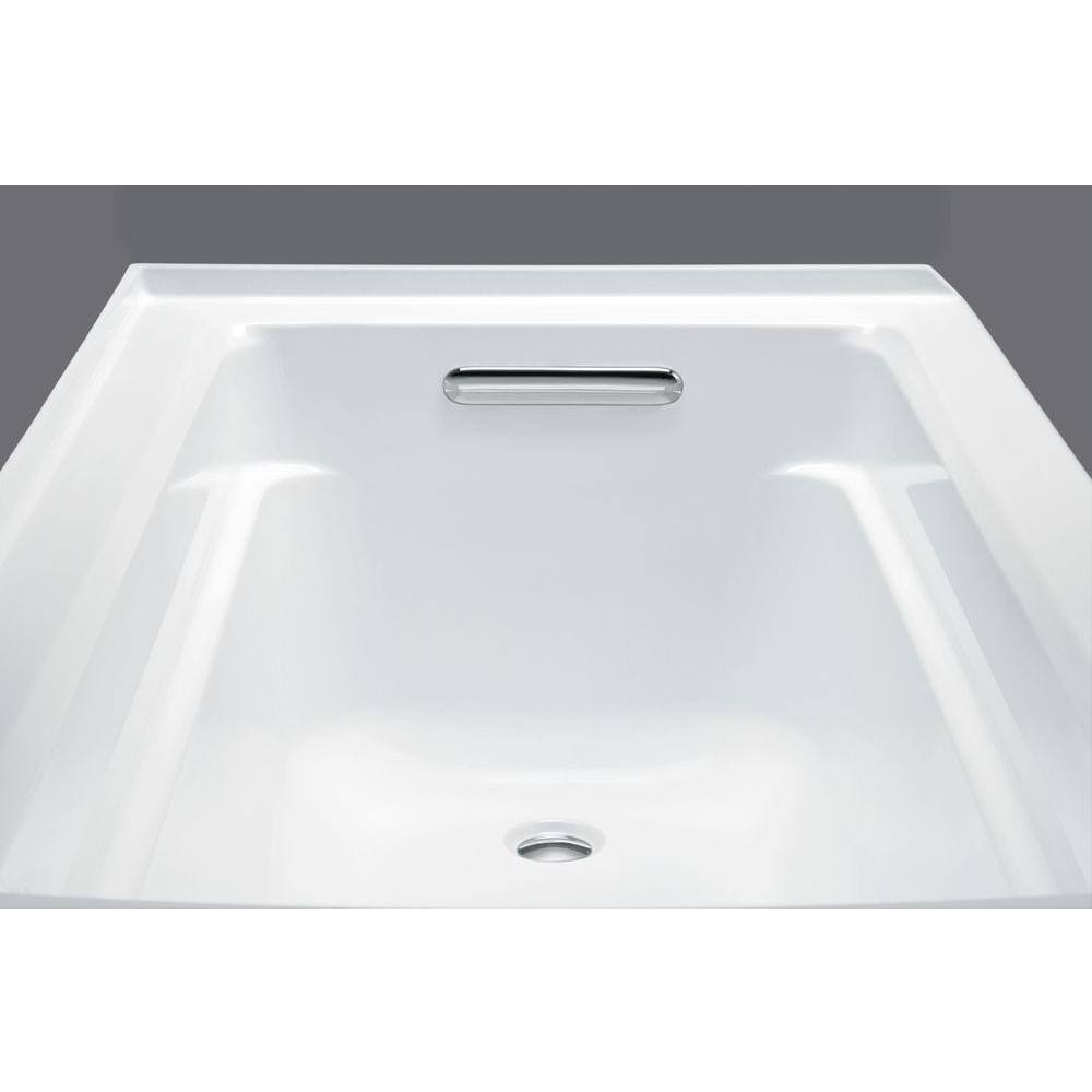 KOHLER Archer 60 in. x 32 in. Soaking Bathtub with Right-Hand Drain in White K-1123-RA-0