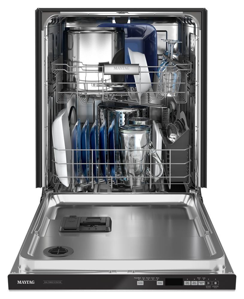 Maytag MDB7959SKZ Top Control Dishwasher With Dual Power Filtration