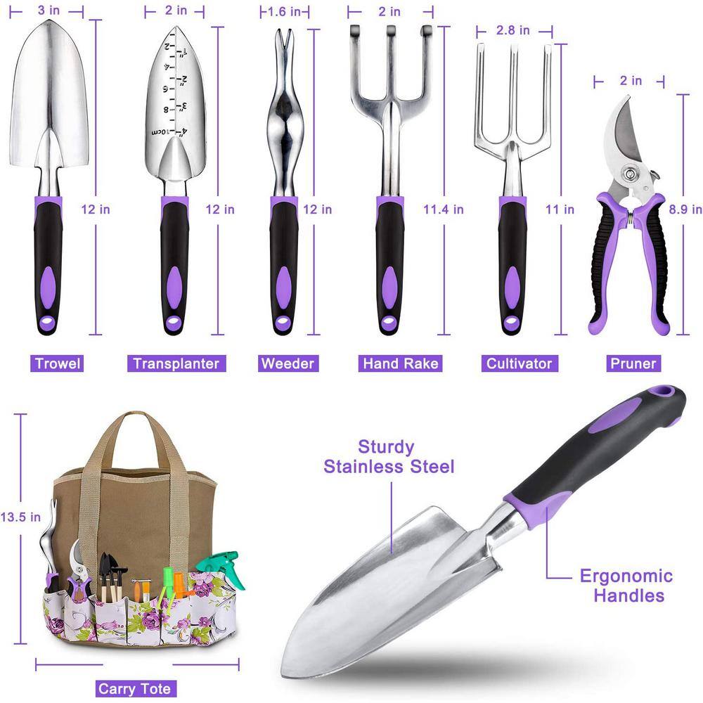 EVEAGE 83-Piece Garden Tool Set B08J3RW7SFYCQ