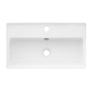 Swiss Madison Claire Ceramic Wall Hung Sink in White SM-WS318