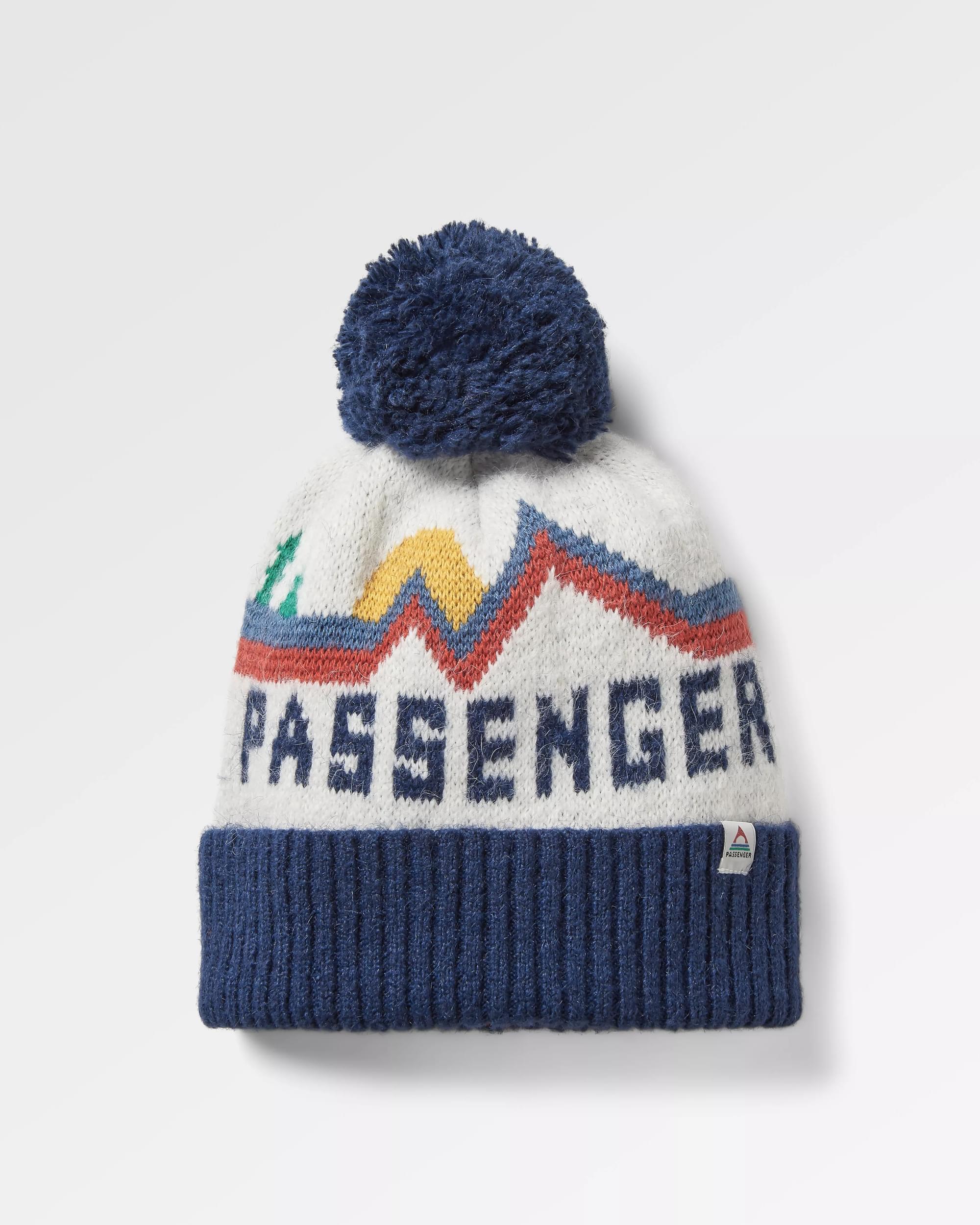 Passenger Recycled Bobble Hat - Vintage White