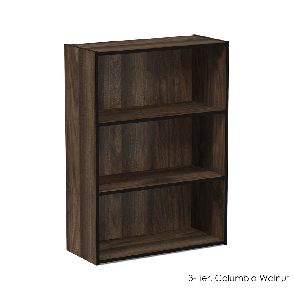 Porch   Den Avers Espresso MDF Open Shelf