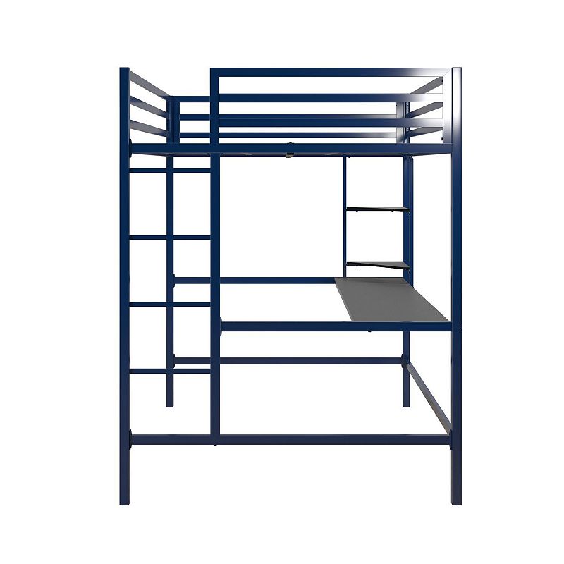 Novogratz Maxwell Loft Bed and Desk