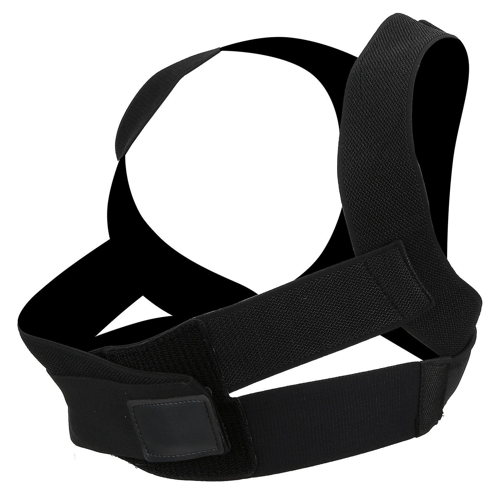 Posture Corrector Adjustable Back Brace Shoulder Lumber Support Belt For Men Women M Size