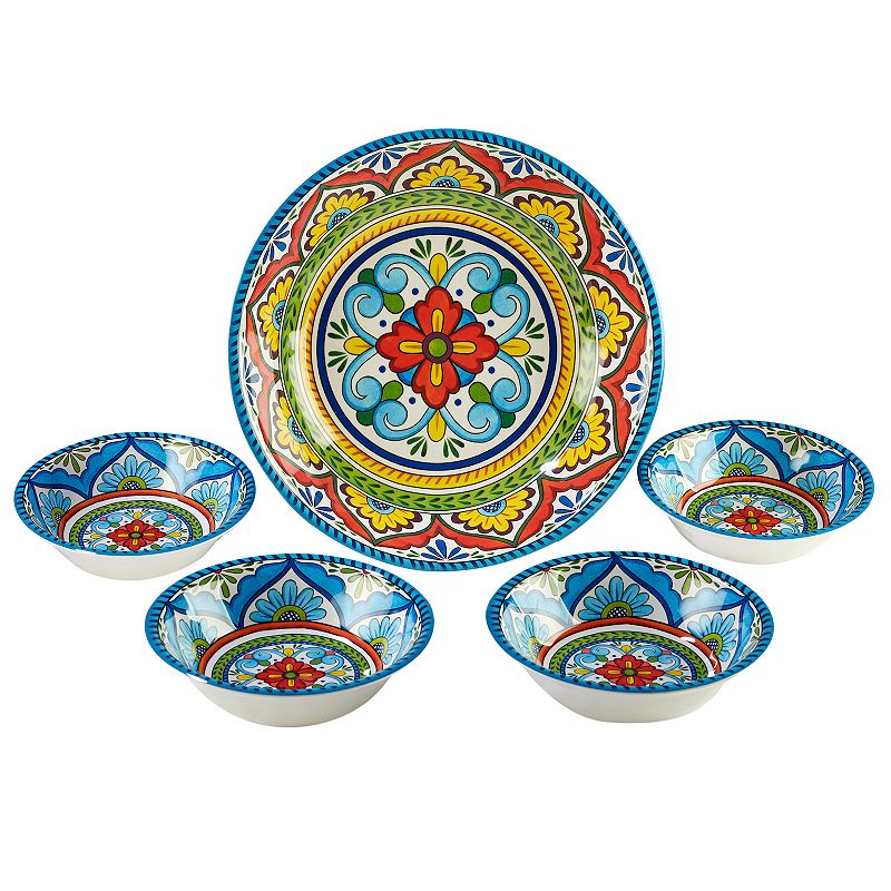 Certified International Seville 5-pc. Salad Serving Set