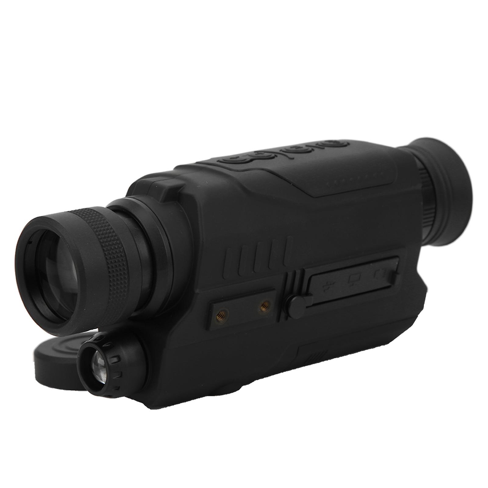 Pj20532 Digital Night Vision Infrared Glimmer Monoculars Telescope Black