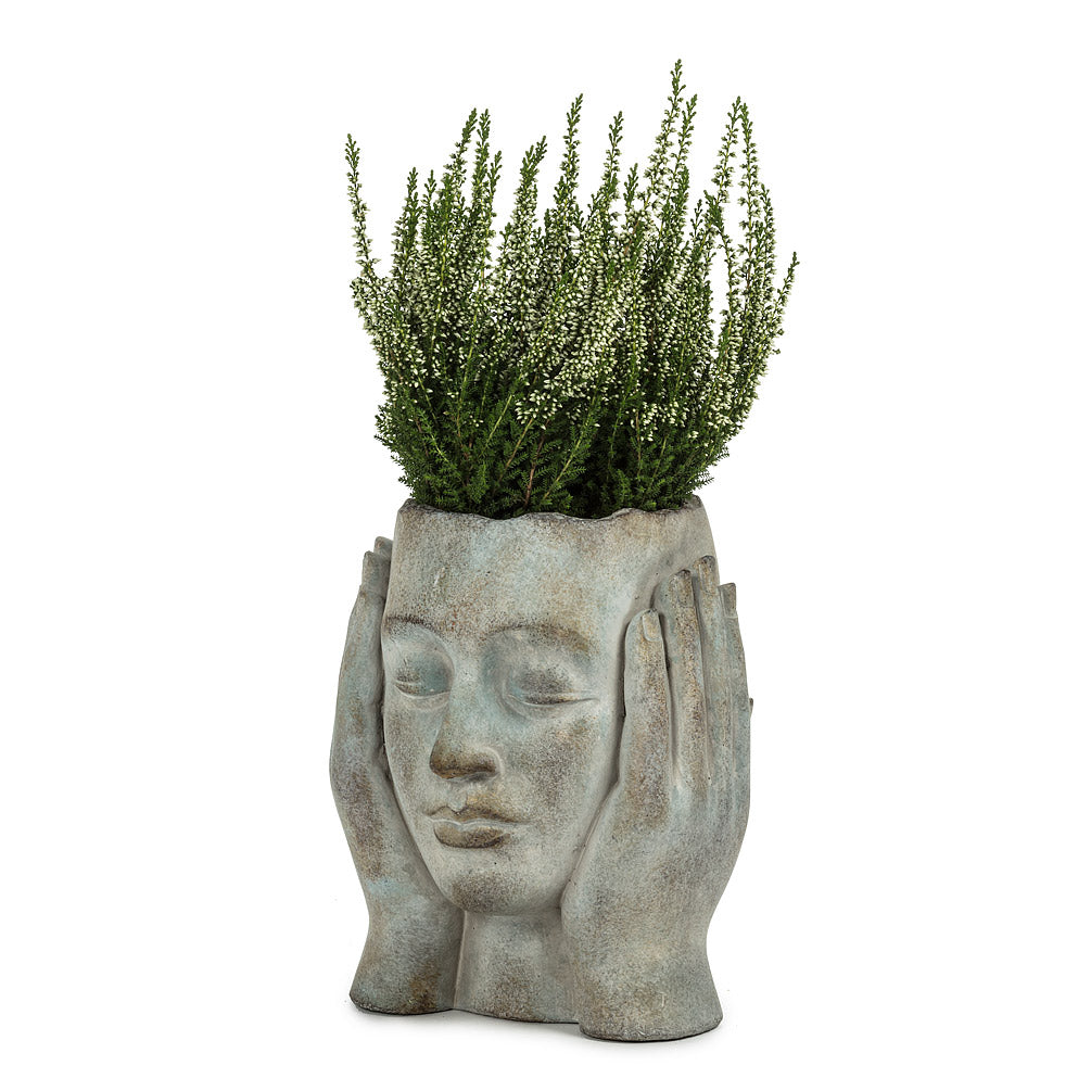 Head in Hands Planter large