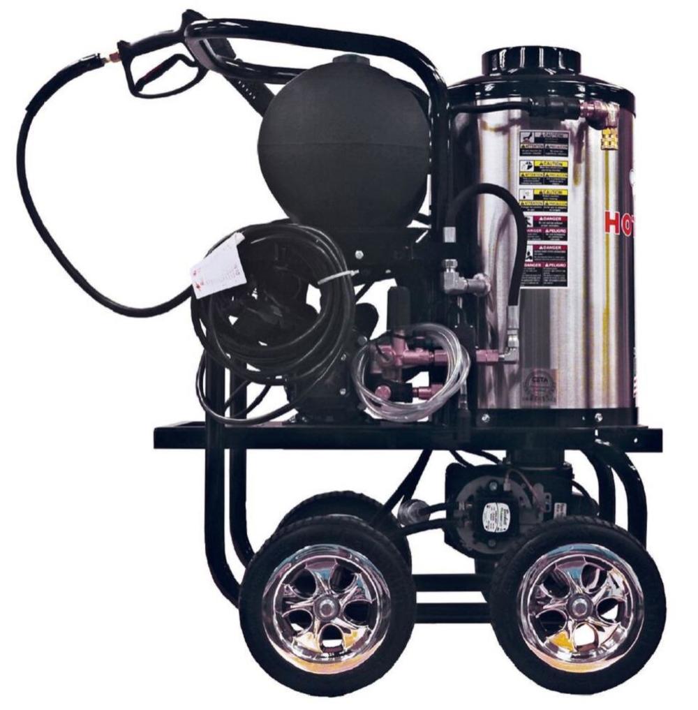 1500PSI 2GPM 115V Electric Hot Water Pressure Washer ;