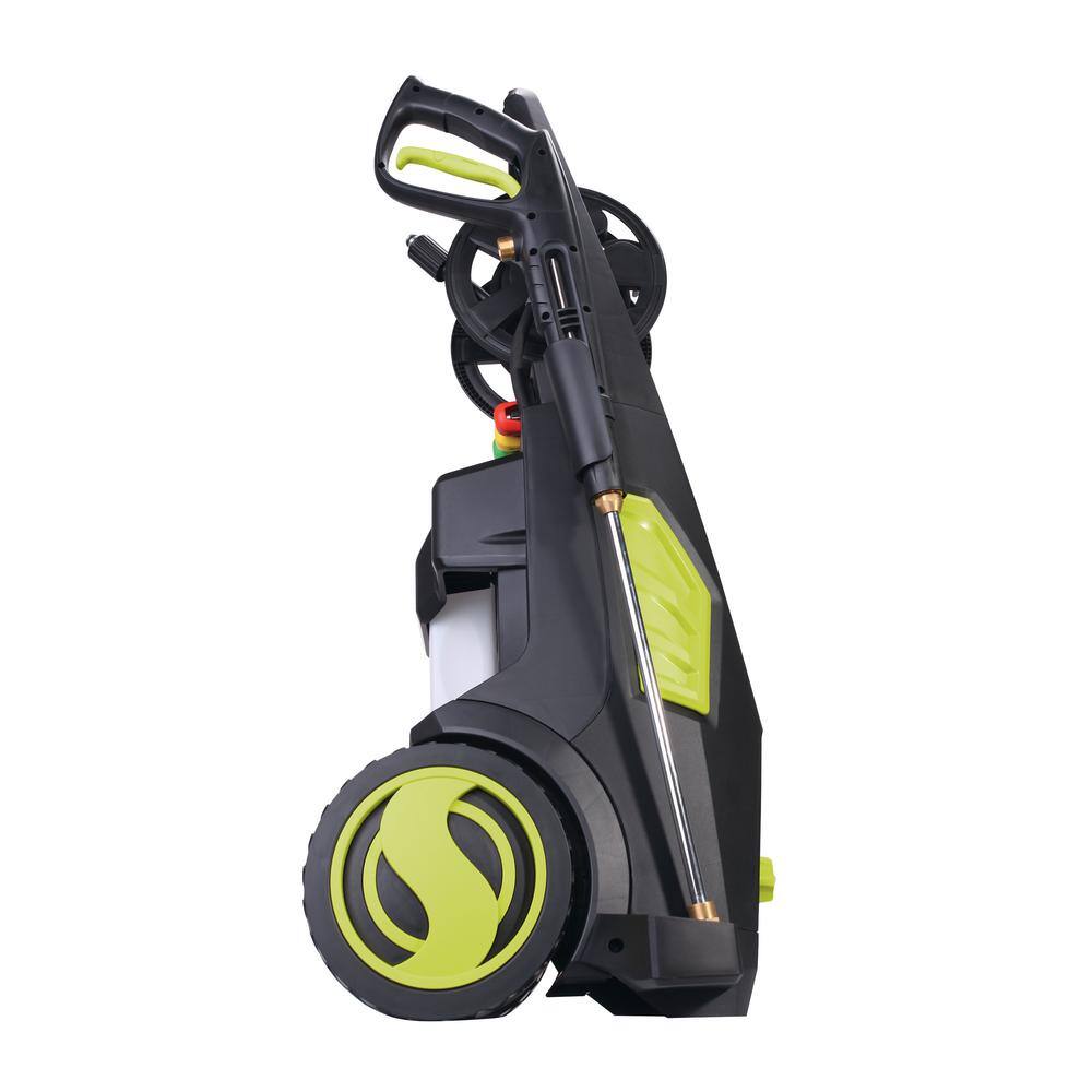 Sun Joe 2000 PSI 1.09 GPM 13 Amp Brushless Induction Cold Water Corded Electric Pressure Washer with Hose Reel SPX3501