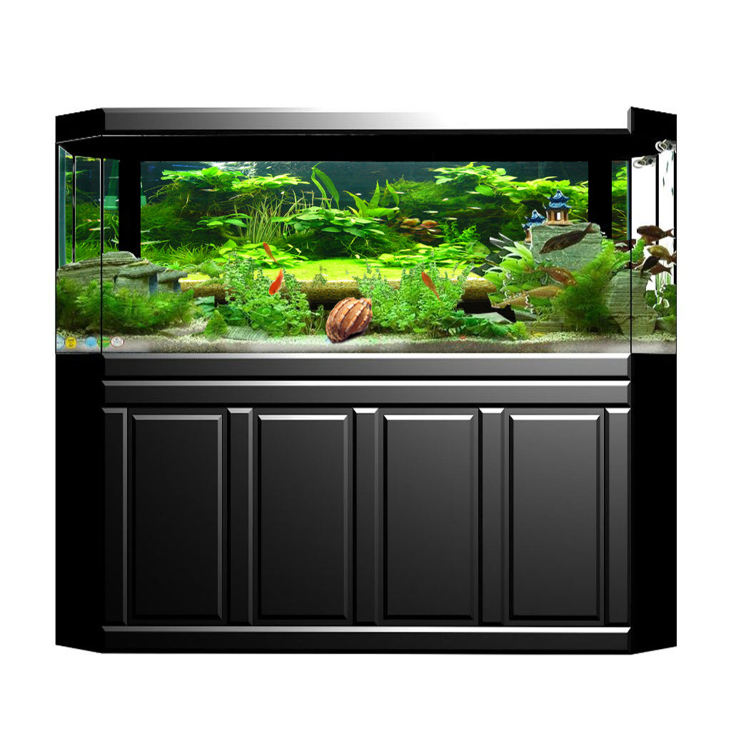 Attractive 3D Plants Image Aquarium Background Poster/Fish Tank Landscape - 61x30cm