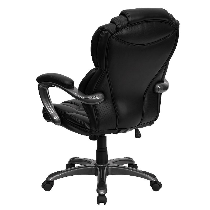 Flash Furniture Stella High Back LeatherSoft Swivel Ergonomic Office Chair