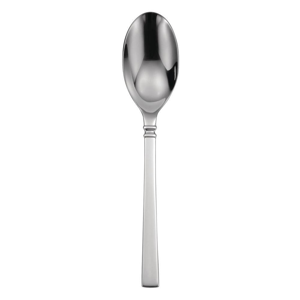 Oneida Shaker 180 Stainless Steel Oval Bowl SoupDessert Spoons (Set of 12) B600SDEF