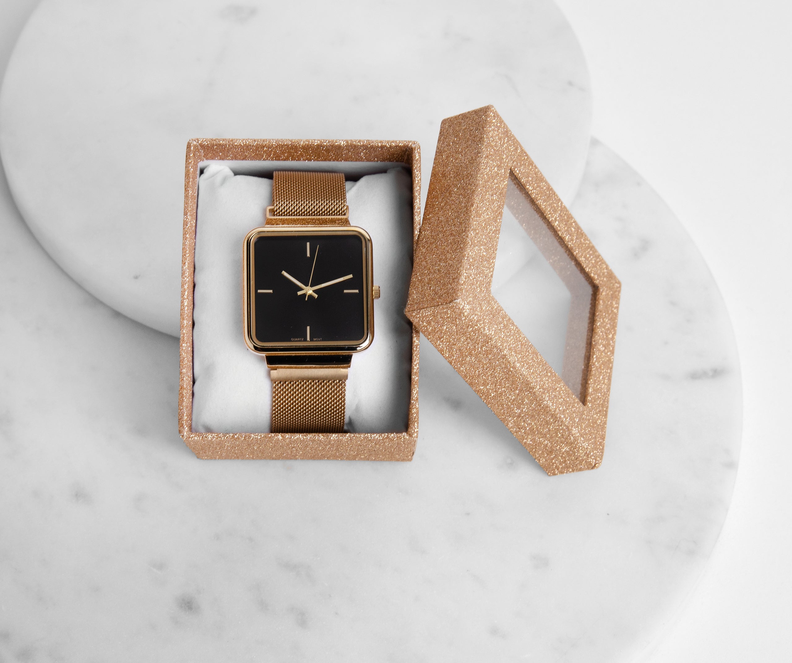 Time To Give Square Vintage Watch