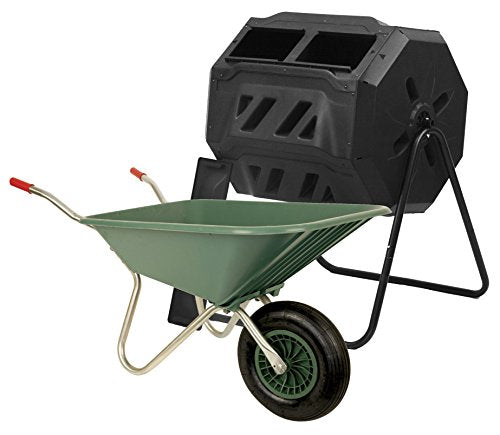 Good Ideas CW-Ecot Compost Wizard Eco Tumbler Composter, Black