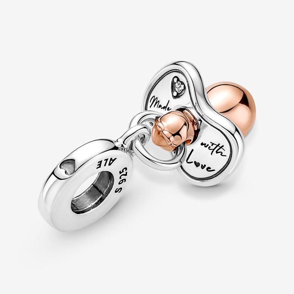 PANDORA  Baby Pacifier Dangle Charm