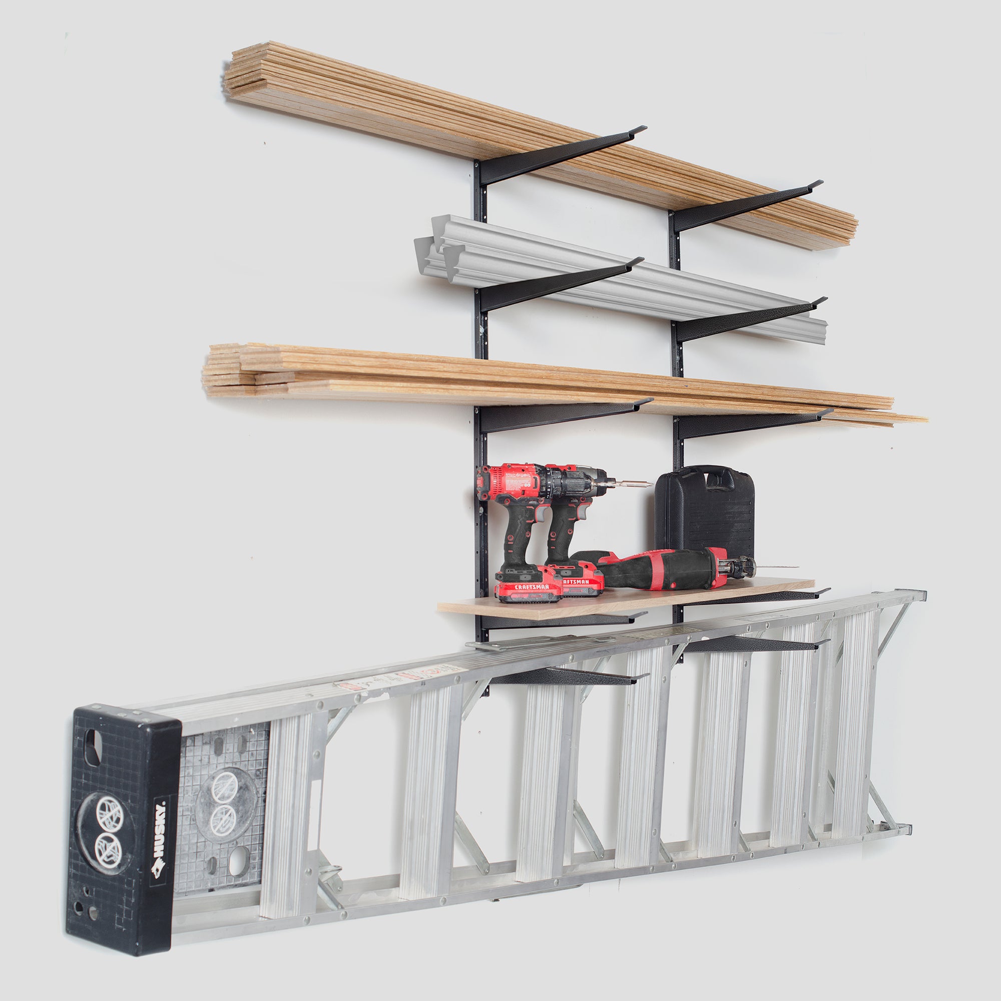 Delta Cycle 5-Tier Heavy Duty Steel Garage Storage Rack and Lumber Rack