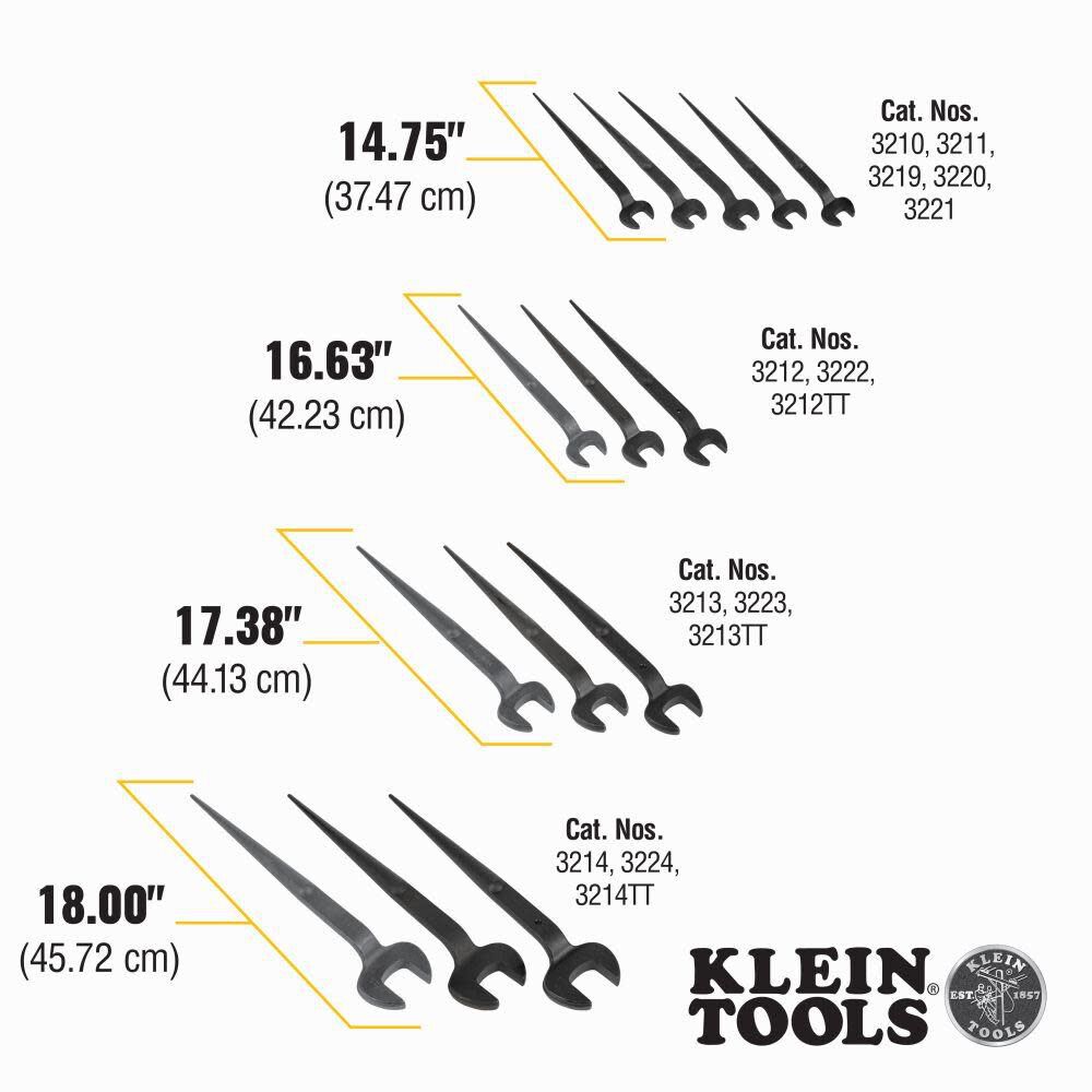 Klein Tools Spud Wrench 1-1/2