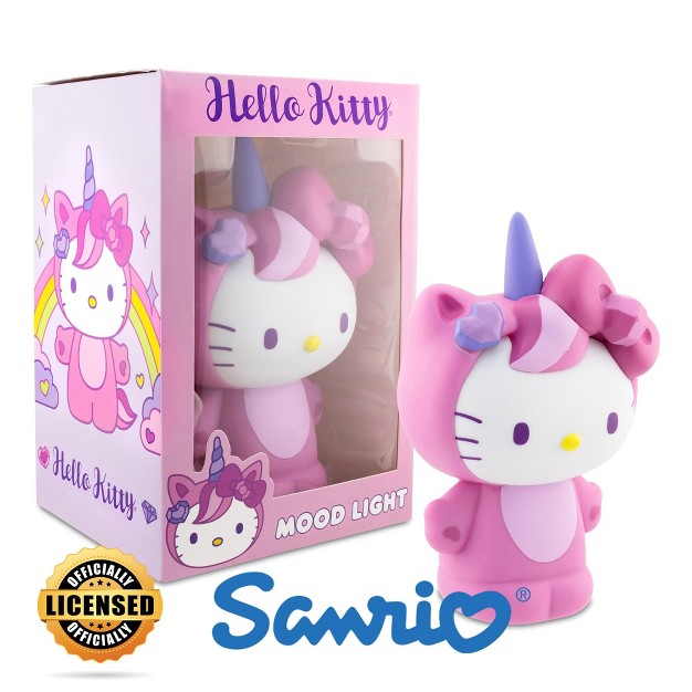 Surreal Entertainment Sanrio Hello Kitty Unicorn 6 inch Pvc Figural Mood Light